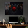 Wallity Pintura Decorativa de Vidrio Templado UV-049 Multicolor 70 x 100 cm